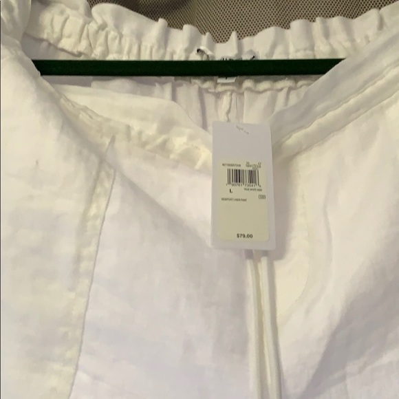 Guess nuewport linen women’s pants size L🌻 - Picture 2 of 3